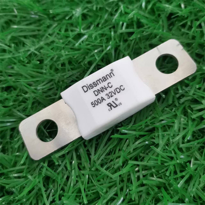 ขนาดเล็ก DC58V / 80V ฟิวส์แรงดันต่ำปลั๊กเซรามิกแบบแบน