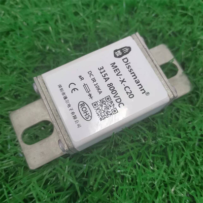 750VDC Dissmann Fuse Europe Square ฟิวส์เซรามิกที่มีความสามารถในการทำลายสูง ได้รับการรับรองจาก TUV ผลิตในประเทศจีน