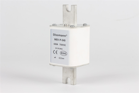 DC750V MEV ฟิวส์รถยนต์เซรามิกสี่เหลี่ยมสำหรับการป้องกันเซมิคอนดักเตอร์
