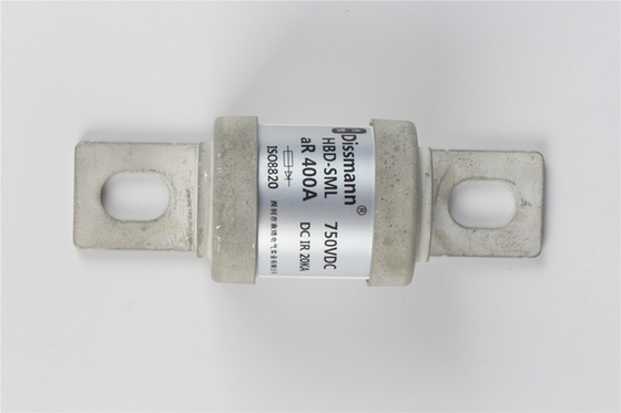 ฟิวส์ป้องกันสารกึ่งตัวนำไฟเบอร์ท่อ, DC750V 400Amp เซรามิก BS88 ฟิวส์
