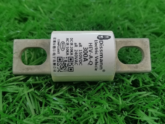 EV / HEV 250 โวลต์รถยนต์ DC ฟิวส์รถยนต์ไฟฟ้าสำหรับสถานีชาร์จ 300Amp