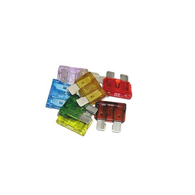 ฟิวส์ใบมีดรถยนต์สำหรับผู้โดยสารรถยนต์มาตรฐาน UL, DC32V Mini Blade Fuse