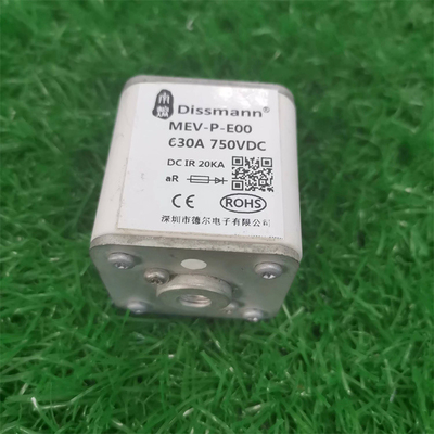 DC50KA ฟิวส์ความสามารถในการทำลายสูง Dissmann MEV ซีรี่ส์ 500VDC 700Ampere