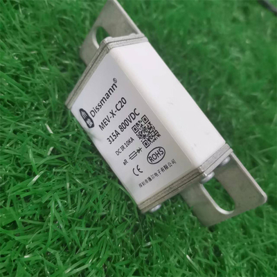 750VDC Dissmann Fuse Europe Square ฟิวส์เซรามิกที่มีความสามารถในการทำลายสูง ได้รับการรับรองจาก TUV ผลิตในประเทศจีน
