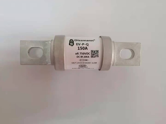 125 แอมป์ NH Type HRC Fuse 1000VDC ได้รับการจัดอันดับสำหรับ EV Charging Pile