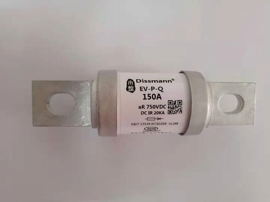 125 แอมป์ NH Type HRC Fuse 1000VDC ได้รับการจัดอันดับสำหรับ EV Charging Pile