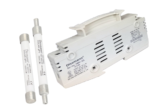 ฟิวส์พลังงานแสงอาทิตย์ขนาด 10 × 85 Pv, ฟิวส์ตลับไมโครสีขาว 30 แอมป์ IEC60269.6 มาตรฐาน