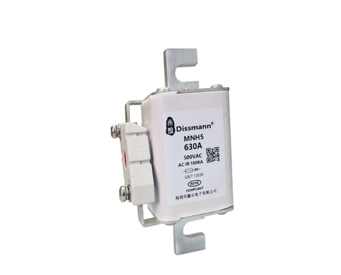 UL248-13 NH Type HRC Fuse 630A กระแสไฟที่ได้รับการจัดอันดับสำหรับตู้จ่ายไฟ