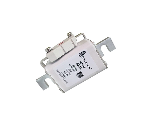 UL248-13 NH Type HRC Fuse 630A กระแสไฟที่ได้รับการจัดอันดับสำหรับตู้จ่ายไฟ