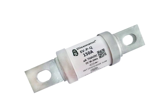 รถยนต์ไฟฟ้า 750VDC ฟิวส์กระแสไฟต่ำ 150A ROHs มาตรฐาน