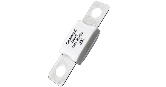 เวลาหน่วง 150 แอมป์ยานยนต์ฟิวส์สีขาว 80VDC แรงดันไฟฟ้าที่กำหนด: