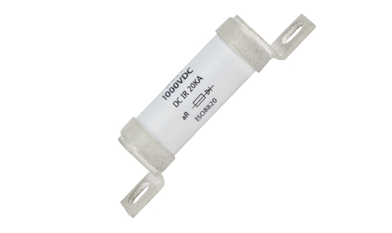 สีขาว Bs88 60a ฟิวส์วัสดุเซรามิก 1000VDC ISO8820 มาตรฐาน
