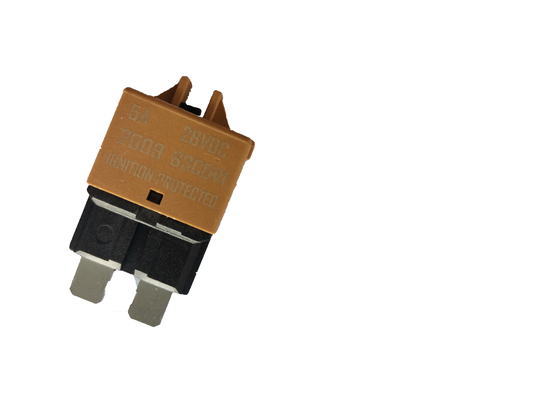 ฟิวส์ใบมีดตัดวงจรไฟฟ้าแรงต่ำที่สามารถตั้งค่าใหม่ได้ 5A SAE J1284 Standard