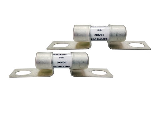 10 X 25 ฟิวส์ Solar PV ฟิวส์ 10 แอมป์วัสดุเซรามิก IEC60269 มาตรฐาน