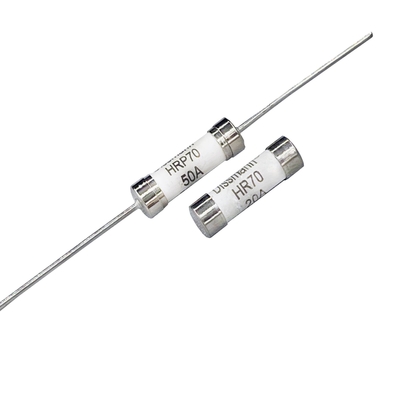 ฟิวส์พลังงานอุตสาหกรรมต่ำในปัจจุบัน HRP70 วัสดุเซรามิก 70VDC