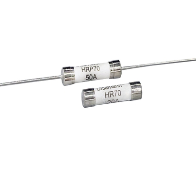 ฟิวส์พลังงานอุตสาหกรรมต่ำในปัจจุบัน HRP70 วัสดุเซรามิก 70VDC