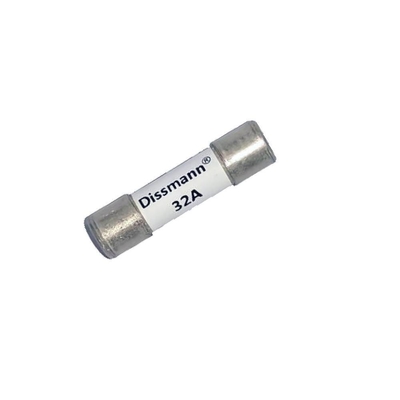 ฟิวส์สีขาว 10 X 38 สำหรับ Power Bank 100 แอมป์กระแสไฟที่ได้รับการจัดอันดับ 1000VDC