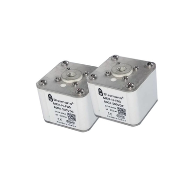 ฟิวส์ตลับฟิวส์ Hrc แรงดันสูง 500VDC ซีรี่ส์ MEV พร้อมขาโลหะผสม