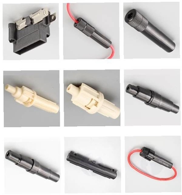 Inline 30 Amp Maxi Fuse Holder อุปกรณ์ป้องกันไฟกระชากสำหรับ Auto Car Fuse