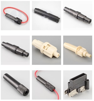 Inline 30 Amp Maxi Fuse Holder อุปกรณ์ป้องกันไฟกระชากสำหรับ Auto Car Fuse