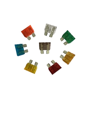 ฟิวส์แรงดันต่ำ 32V, 1amp Blade Fuse PC และวัสดุโลหะ