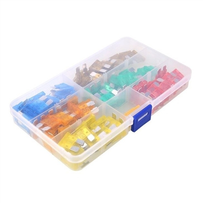 ฟิวส์แรงดันต่ำ 32V, 1amp Blade Fuse PC และวัสดุโลหะ